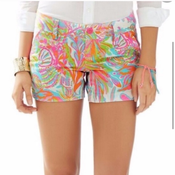 Lilly Pulitzer Callahan Short in Scuba to Cuba - Picture 1 of 10